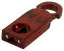 Don Salvatore Wood V Cutter Red - Click for details