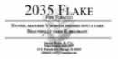 2035 Flake - Click for details