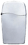 Zippo Blu  Dusted Chrome - Click for details