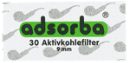 Adsorba 9mm Filters - Click for details