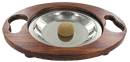 2 Pipe Ashtray Wood Base - Click for details