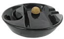 Ceramic Pipe & Cigar Ashtray - Click for details