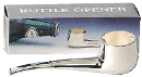 Pipe Shaped Bottle Opener - Click for details