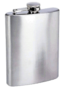Concord 9 oz. Satin Finish Flask - Click for details