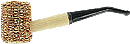 Unfinished Bent Corn Cob - Click for details