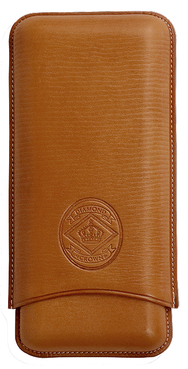 Diamond Crown Churchill Leather Case Tan - Click for details