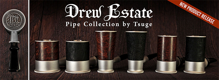 Drew Estate Pipes by Tsuge | Iwan Ries & Co.