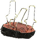 3 Pipe Stand with Briar Base - Click for details