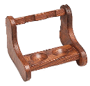 Walnut Pipe Rack - Click for details