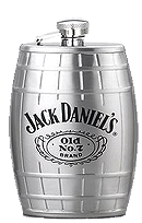 Jack Daniels  Barrell Flask - Click for details