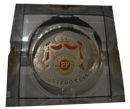 Macanudo Glass Ashtray - Click for details