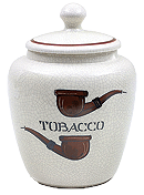 Savinelli Large Antique Ceramic Tobacco Jar - Click for details