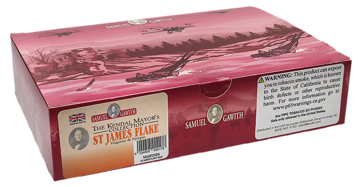 Samuel Gawith St. James Flake 250g. - Click for details