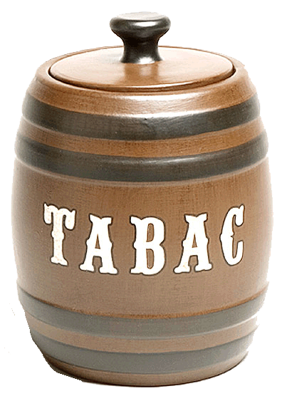 Ceramic Tobacco Jar