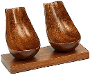 Savinelli Walnut 2 Pipe Rest - Click for details