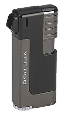 Vertigo Governor Black / Gun Metal Pipe Lighter - Click for details
