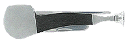 Pipe Shape Knife- Wood Inlay - Click for details