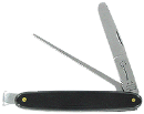 Sheffield Pipe Knife Black Plastic Handle - Click for details