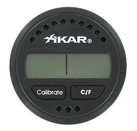 Xikar Digital Hygrometer Round