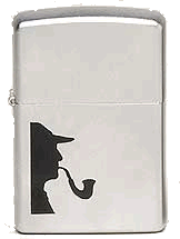 Sherlock Pipe Lighter Zippo - Click for details