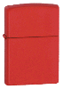 Red Matte Zippo - Click for details