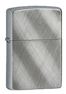 Diagonal Weave Zippo