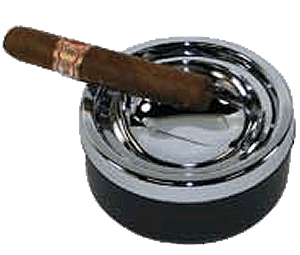 Push Top Cigar Ashtray