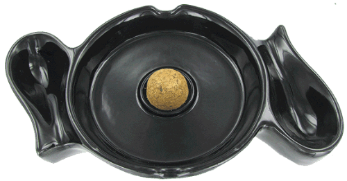 Ceramic 2 Pipe Ashtray