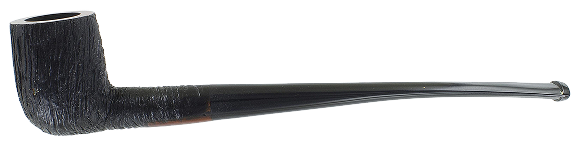 Aldo Velani Semi Churchwarden Carved Black
