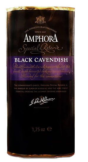 Amphora Black Cavendish Pipe Tobacco