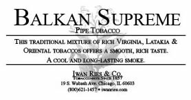 Balkan Supreme | Chicago's Pipe, Cigar & Tobacco Store