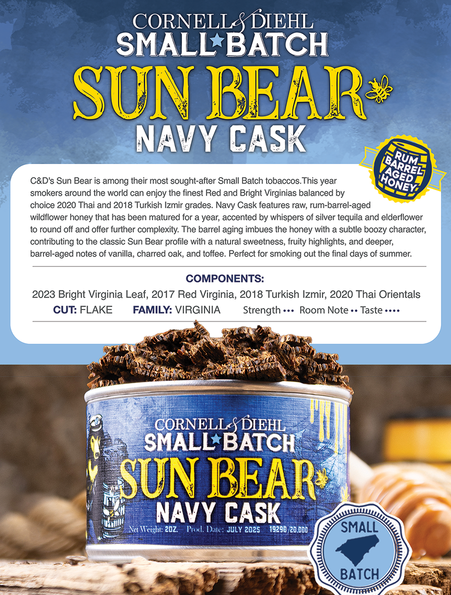 C & D Small Batch Sun Bear Navy Cask