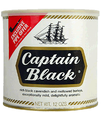 Captain Black White Can