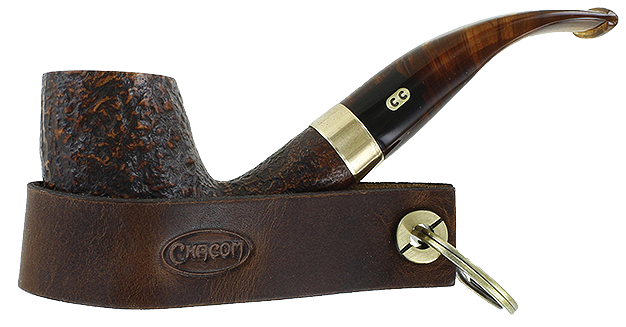 Chacom Leather Pipe Rest w/ Keychain