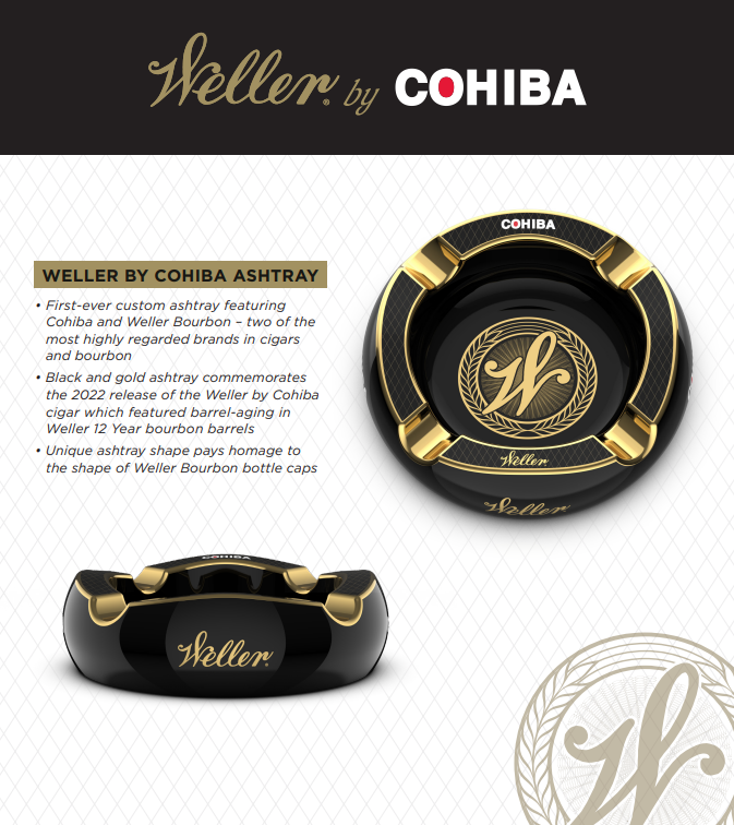 Cohiba Weller Ashtray