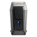 Colibri Quantum Cigar Lighter Black Brushed Gunmetal - Click for details