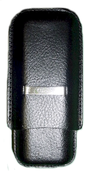 Comoy 2 Corona Case Black