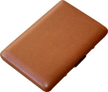 Brizard Fan Credit Card Holder Sunrise Tan