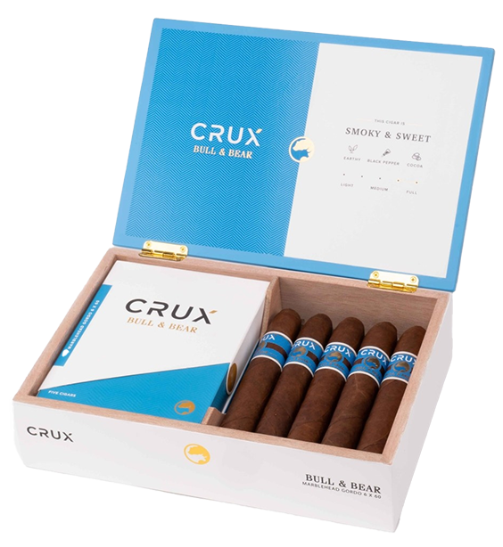 Crux Cigar Bull & Bear Gordo Marblehead