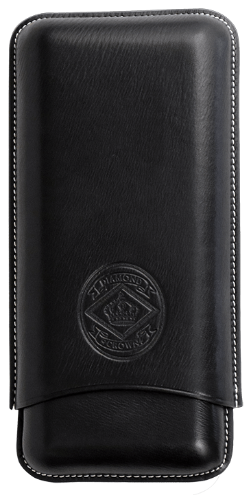 Diamond Crown Churchill Leather Case BLack - Click for details