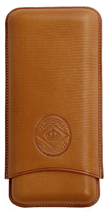 Diamond Crown Churchill Leather Case Tan