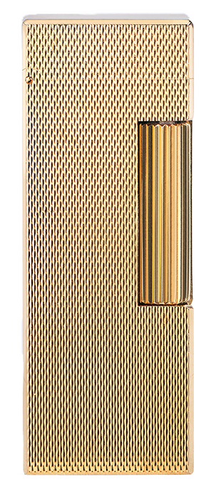 Dunhill Rollagas Gold Plate Barley Finish - Click for details