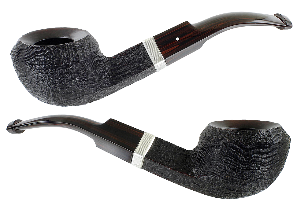 Dunhill Shell with Cumberland Stem 4208 Chicago's Pipe, Cigar