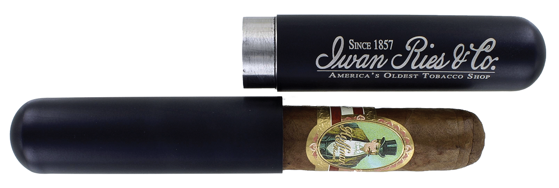 IRC Aluminum Single Cigar Tube Black