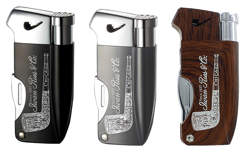 Iwan Ries Soft Flame Pipe Lighter - Click for details