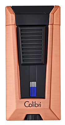 Colibri Stealth 3 Cigar Lighter Brushed Rose Gold