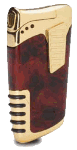 Lotus Dual Lighter Burl - Click for details