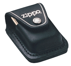 Zippo Black Lighter Pouch w/Clip