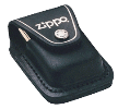 Zippo Black Lighter Pouch w/Clip - Click for details