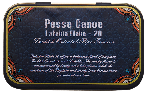 Gladora Pesse Canoe Latakia Flake 20 - Click for details